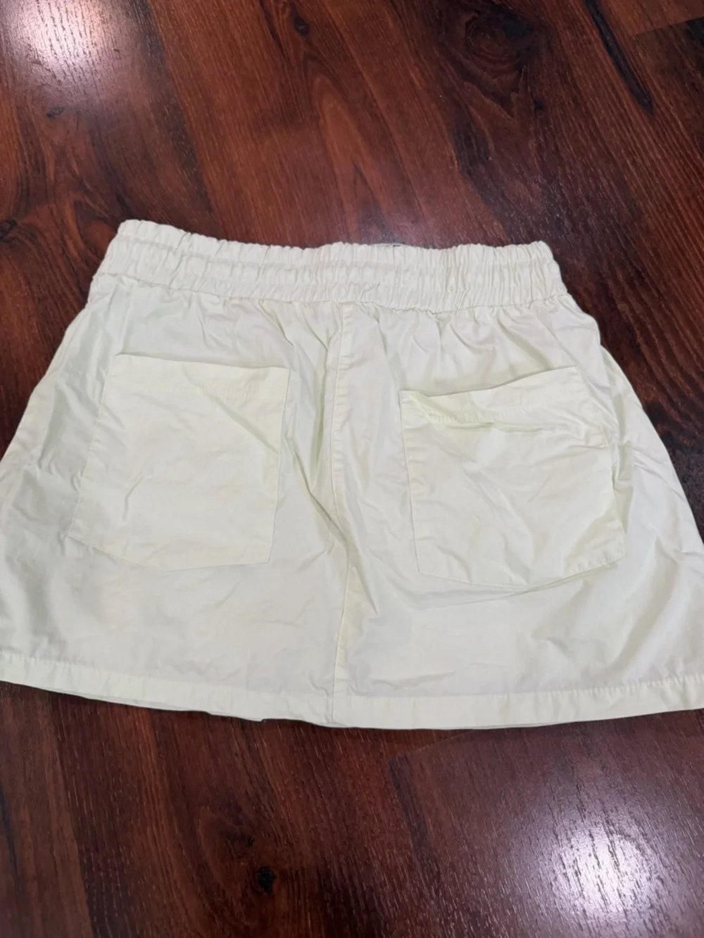 ZARA 2 PC MINI SKIRT Sz S AND CROPTOP jacket Sz XS light green color